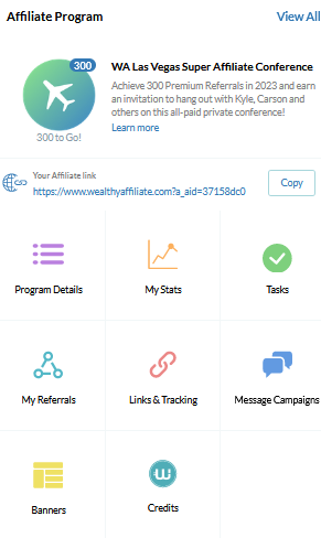 Wealthy Affiliate Affiliate Program