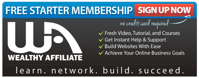 Wealthy Affiliate Starter Banner