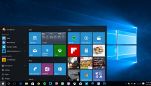Windows 10 Start Menu With Bloatware